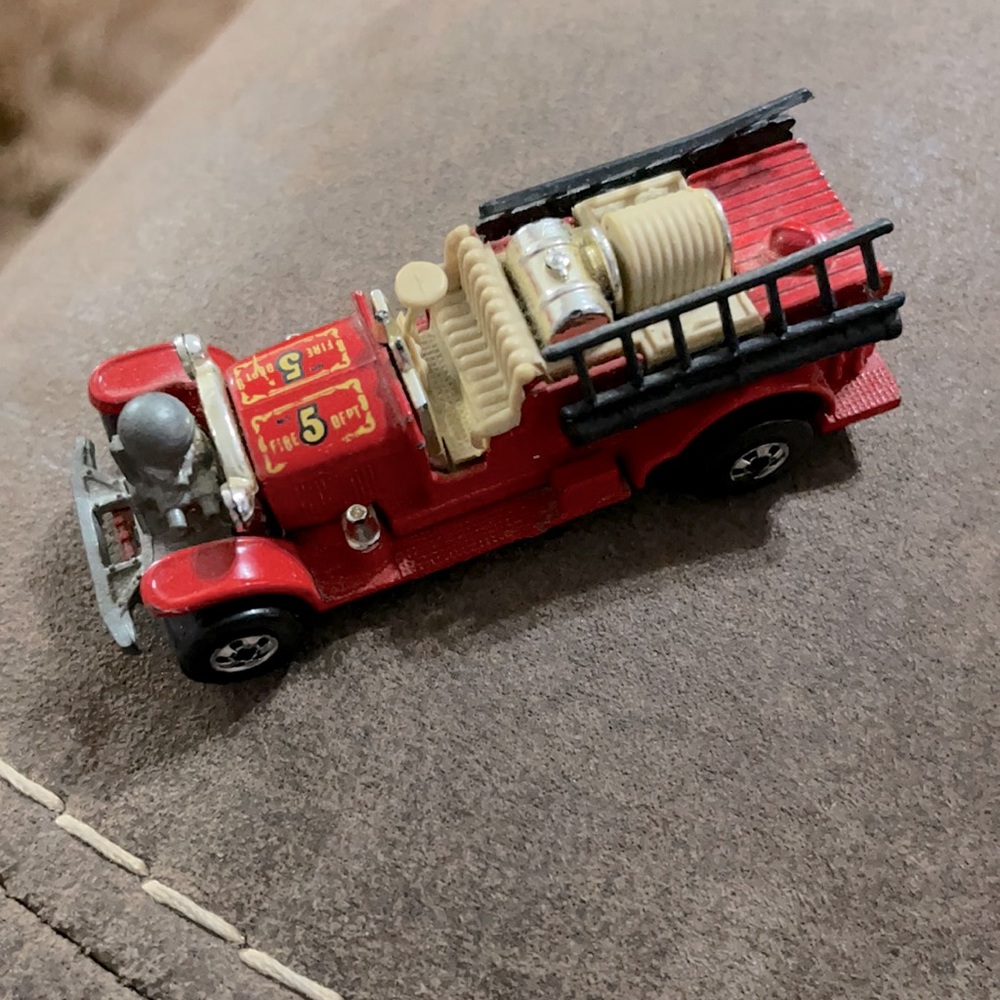 1980 Vintage matchbox fire truck
